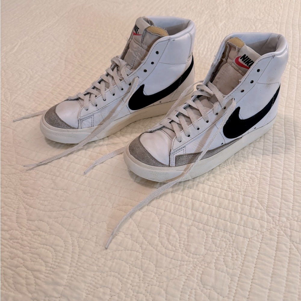 Nike high top blazers